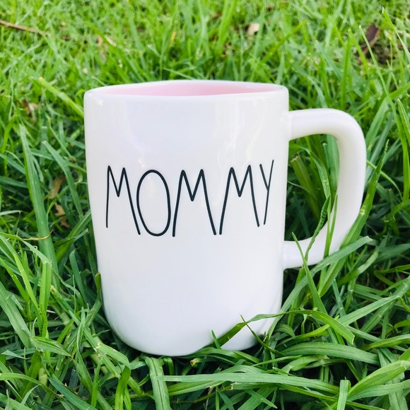 Rae Dunn MOMMY mug pink interior - Picture 3 of 5